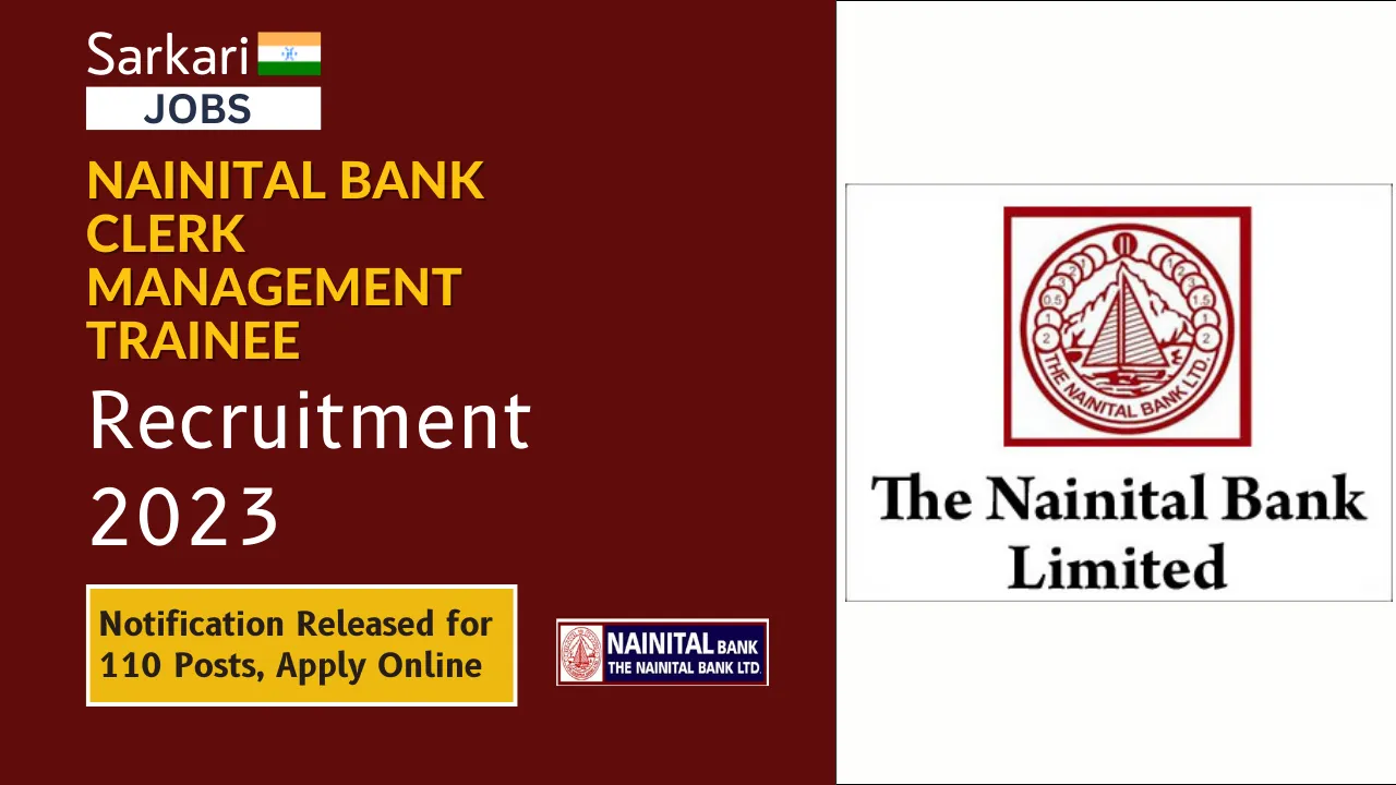 Nainital Bank Clerk Management Trainee Recruitment 2023